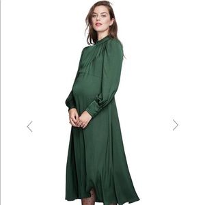 HATCH ‘The Robin Dress’ Green, Maternity Dress